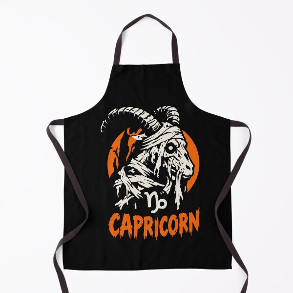 Item preview, Zodiac Capricorn Horror Halloween Vibes designed and sold by mazyoy.