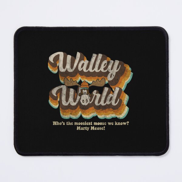 Item preview, Retro Groovy Marty Moose Winter Forest Art designed and sold by PerryPerales.