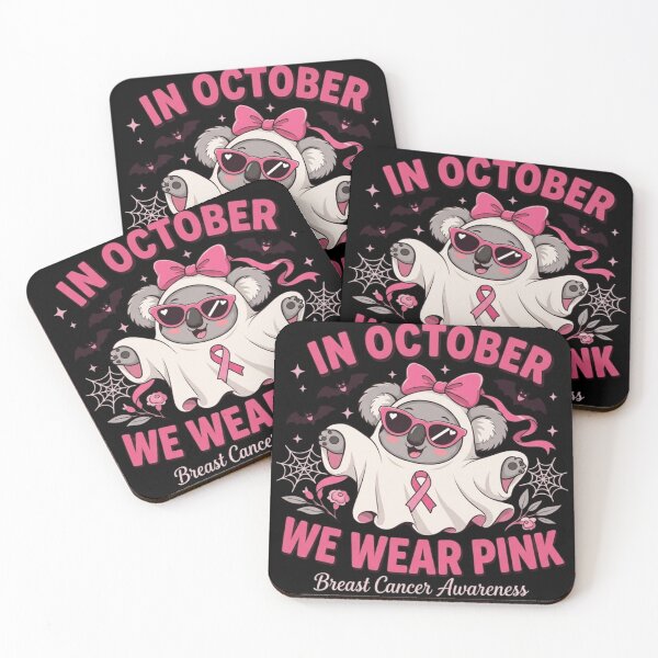 Item preview, October Pink Koala Ghost Awareness designed and sold by haitrieuic96.