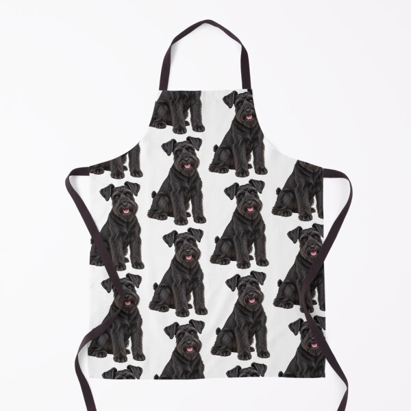 Item preview, Black Miniature Schnauzer dog designed and sold by BackgroundND.