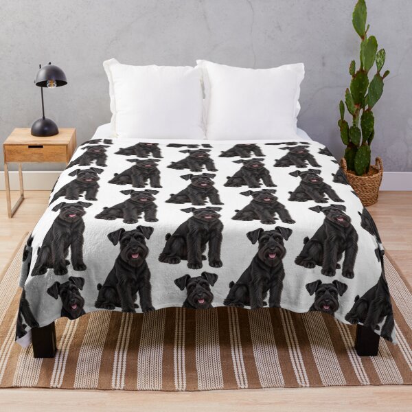 Item preview, Black Miniature Schnauzer dog designed and sold by BackgroundND.