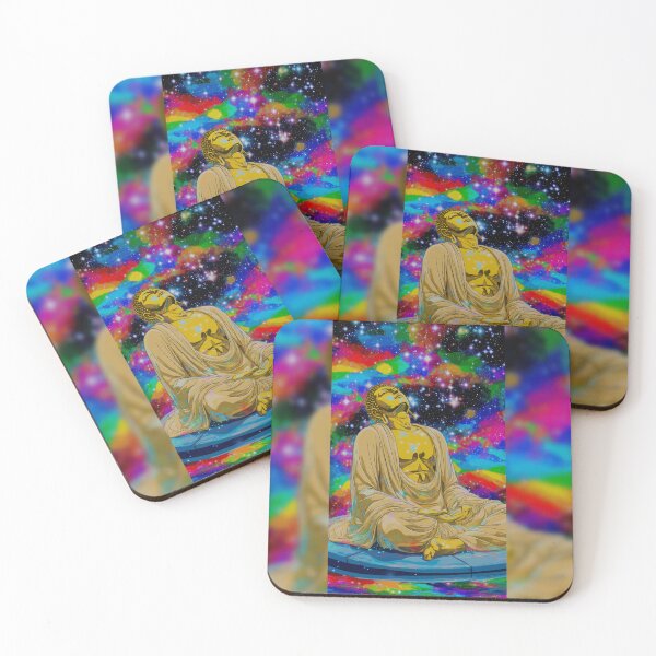 Item preview, The Buddha Under Cosmic Skies designed and sold by MongLongStudio.