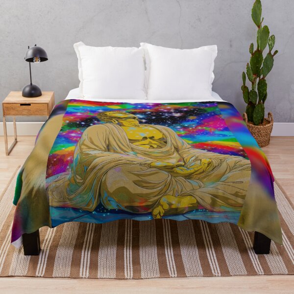 Item preview, The Buddha Under Cosmic Skies designed and sold by MongLongStudio.