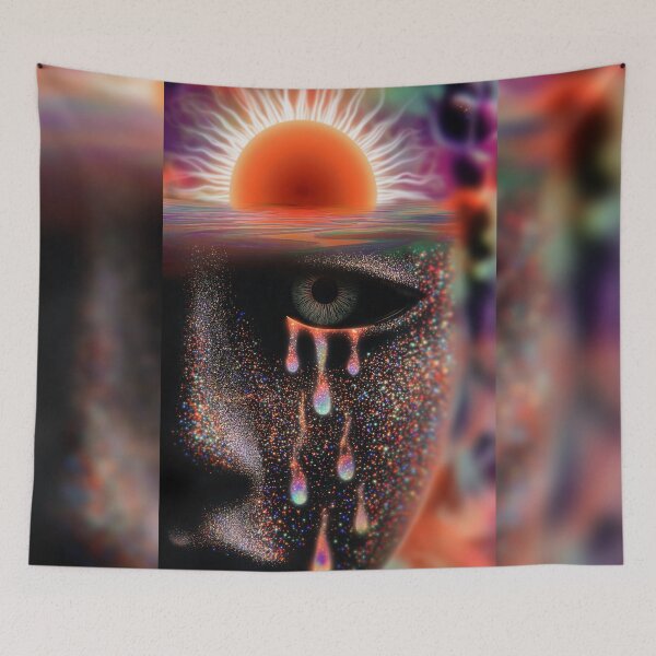 Item preview, Stardust Tears At Sunset designed and sold by MongLongStudio.