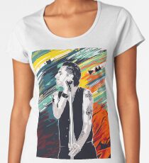 Camiseta premium para mujer Depeche Mode Dave Gahan