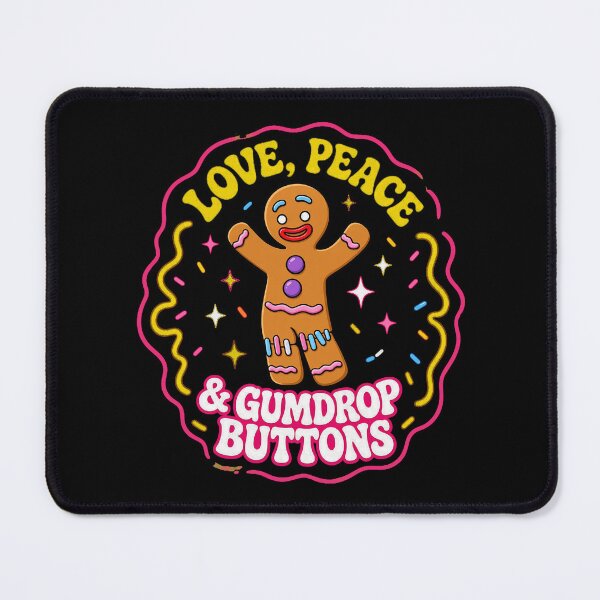 Item preview, Love Peace And Gumdrop Buttons designed and sold by leocoopera.