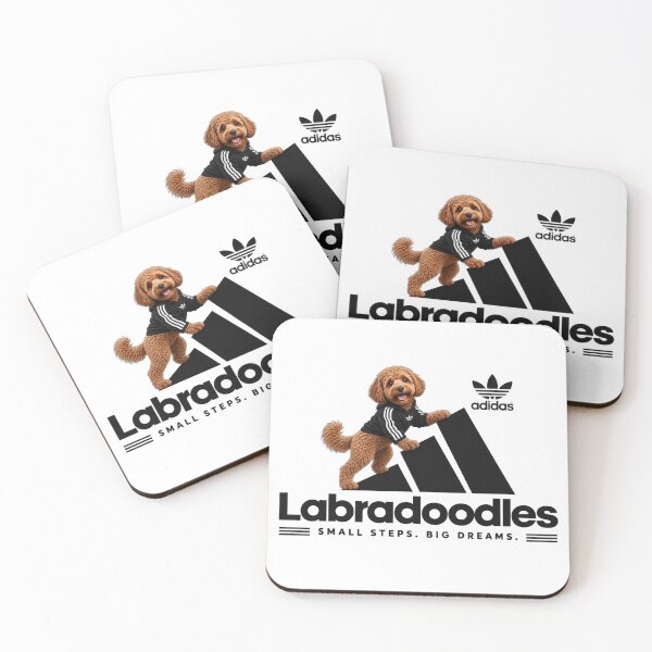 Artikelvorschau, Labradoodle Adidas – Kleine Schritte, große Träume entworfen und verkauft von Greta Lobodzinska.