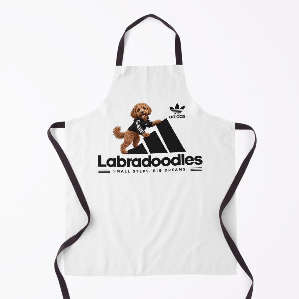 Item preview, Labradoodle Adidas – Small Steps Big Dreams designed and sold by Greta Lobodzinska.