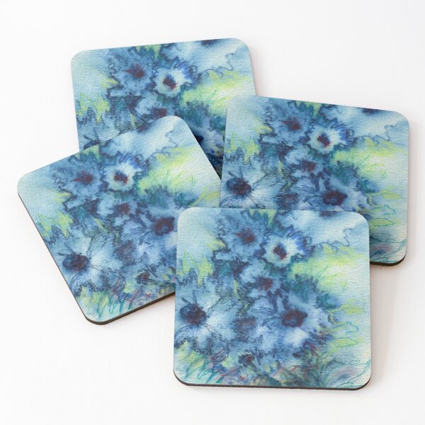 Item preview, Blue Flowers designed and sold by pateggen3406.