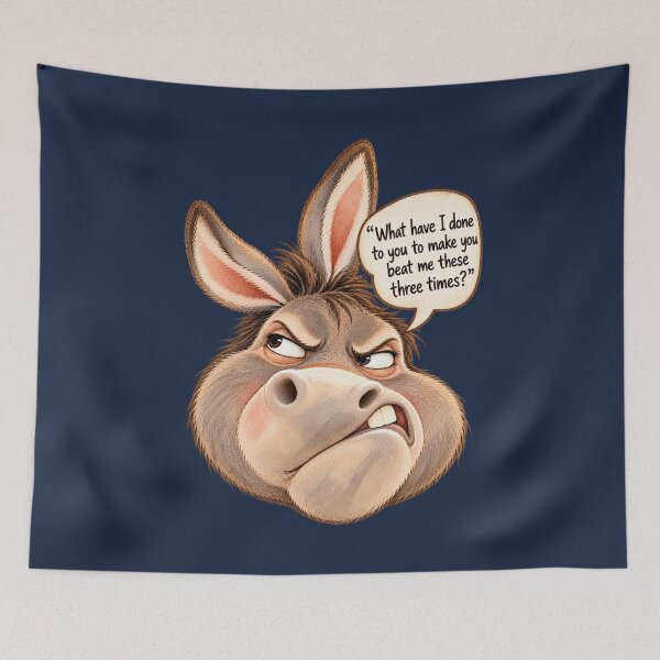 Item preview, THE DONKEY SPOKE — He Saw What Balaam Couldn’t designed and sold by MIRACLE VISION.
