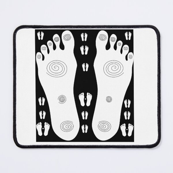 Item preview, footprint designed and sold by sshirart.