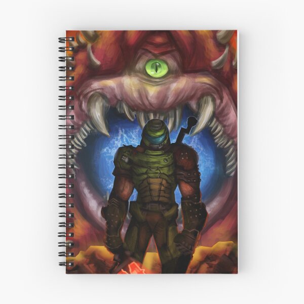 Item preview, Scourge of Hell, The Doom Slayer designed and sold by oilmonsta.