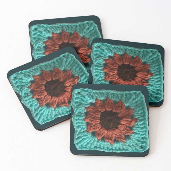 Item preview, Daisy Granny Square  designed and sold by Amanda1775.