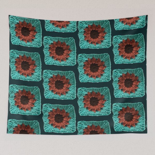 Item preview, Daisy Granny Square  designed and sold by Amanda1775.