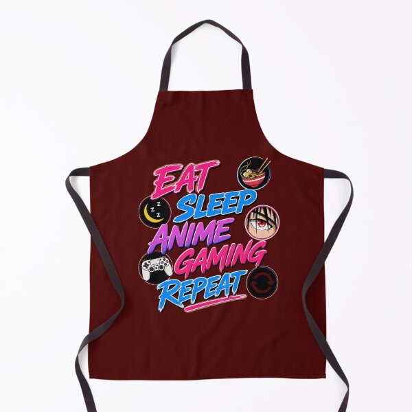 Item preview, Eat Sleep Anime Gaming Repeat designed and sold by leocoopera.