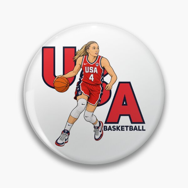 Item preview, USA Woman Basketball Paige Bueckers designed and sold by MVP-ArtStudio.