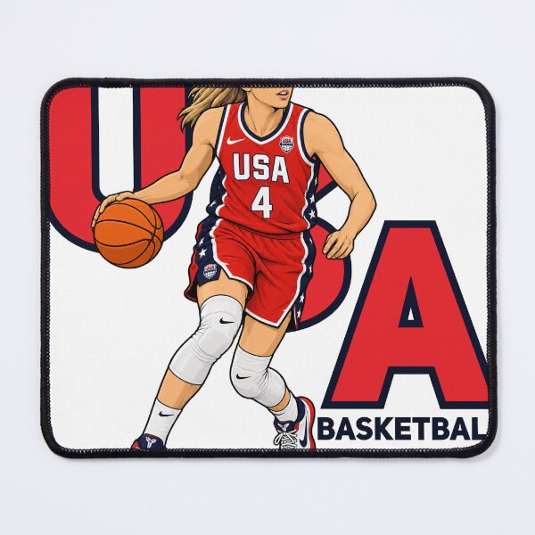 Item preview, USA Woman Basketball Paige Bueckers designed and sold by MVP-ArtStudio.