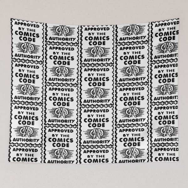 Item preview, Approved By The Comics Code Authority designed and sold by footeginette.
