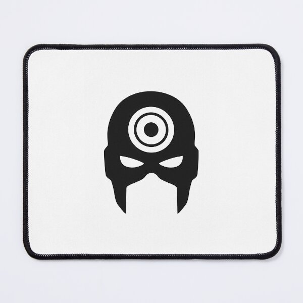 Item preview, Bullseye Mask Sticker designed and sold by footeginette.