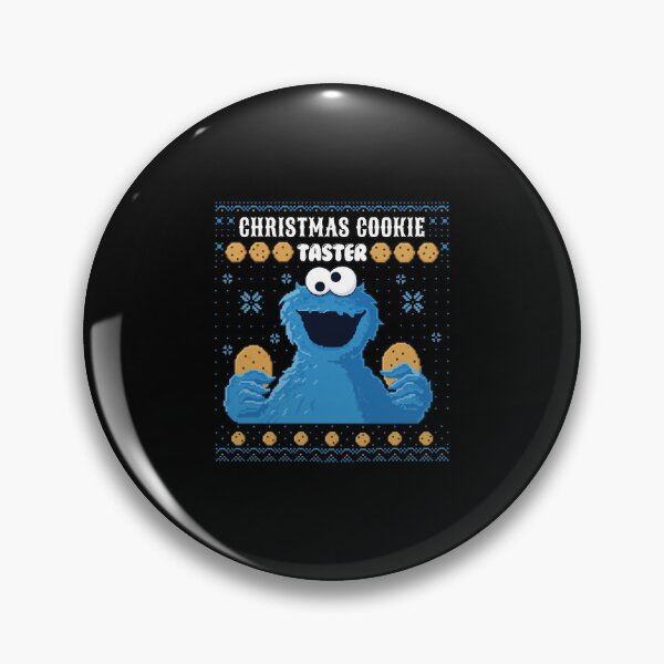 Item preview, Christmas Cookie Taster Monster Holiday Knit Fun designed and sold by BRENDABENT.