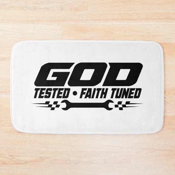 Item preview, god tested faith tuned designed and sold by OCD_JESSICA.