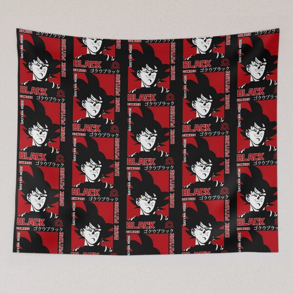 Item preview, Dark Future Black Goku designed and sold by footeginette.
