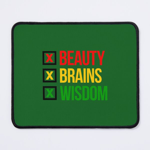 Item preview, BBW Beauty Brains Wisdom Slay Snack African American Shirt Oversized  designed and sold by MeilCane.