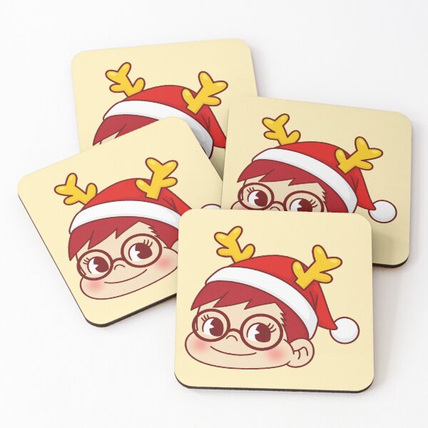 Item preview, Poko chan with a Christmas hat designed and sold by JarquinDD.