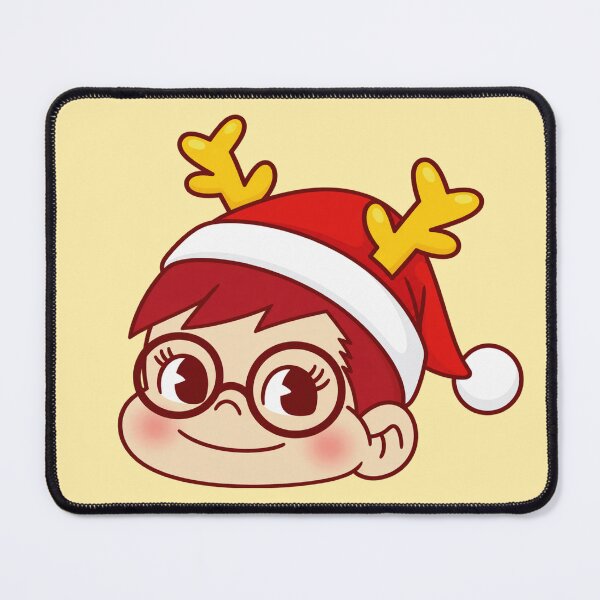 Item preview, Poko chan with a Christmas hat designed and sold by JarquinDD.