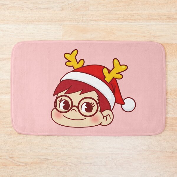 Item preview, Poko chan with a Christmas hat designed and sold by JarquinDD.