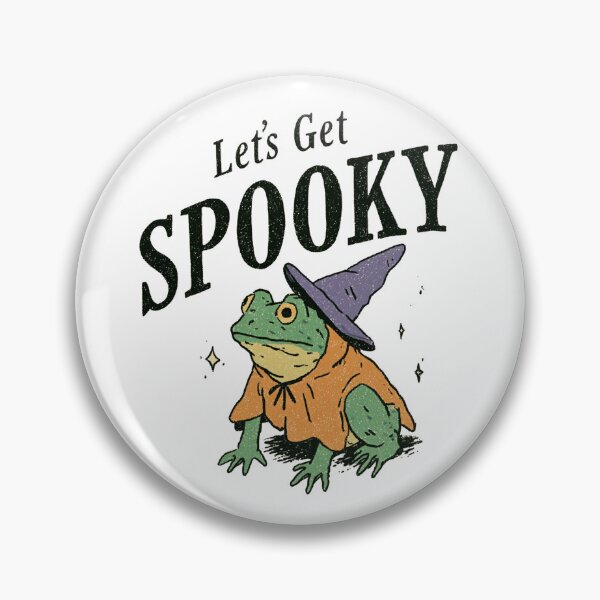 Item preview, Let's Get Spooky Witch Toad designed and sold by GrooveAndGlow.