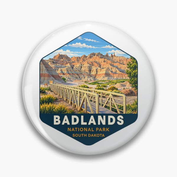 Item preview, Badlands National Park South Dakota designed and sold by Gideon Emmerich.