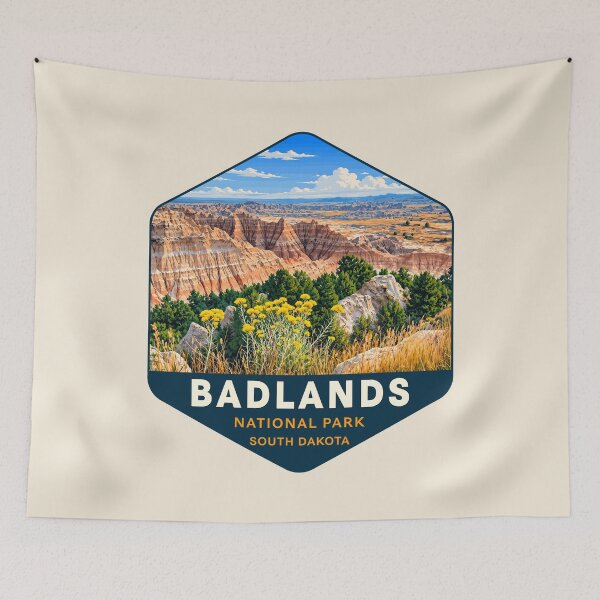 Item preview, Badlands National Park South Dakota designed and sold by Gideon Emmerich.
