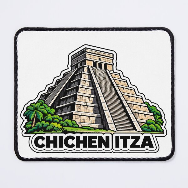Artikelvorschau, Souvenir-Design für das Wahrzeichen von Chichén Itzá, Mexiko entworfen und verkauft von Kenzie & Co.