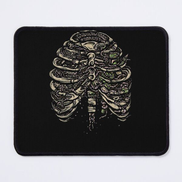 Item preview, Abstract Mosaic Rib Cage Human Anatomy Art designed and sold by IsrealTribble.