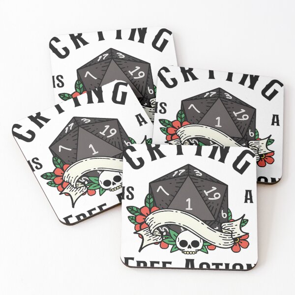 Item preview, Dnd Rpg Funny Critical Failure Crying Is A Free Action designed and sold by awhb2019.