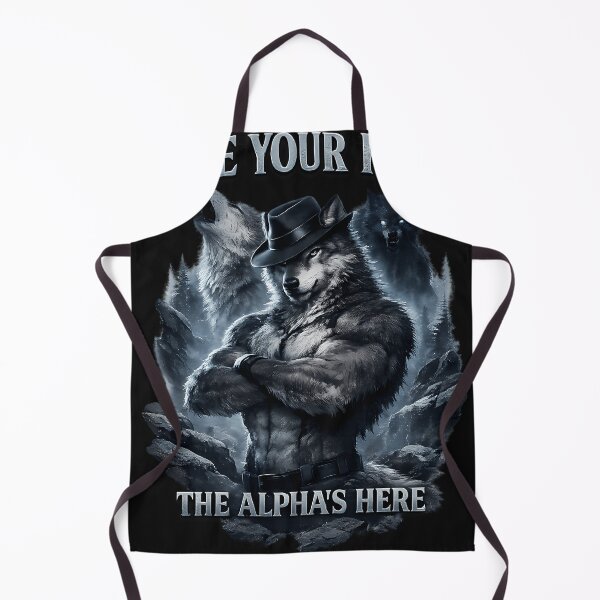 Item preview, Hide Your Feet The Alpha Is Here Wolf Meme designed and sold by awhb2019.