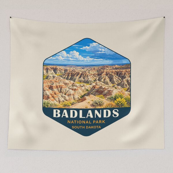 Item preview, Badlands National Park South Dakota designed and sold by Gideon Emmerich.