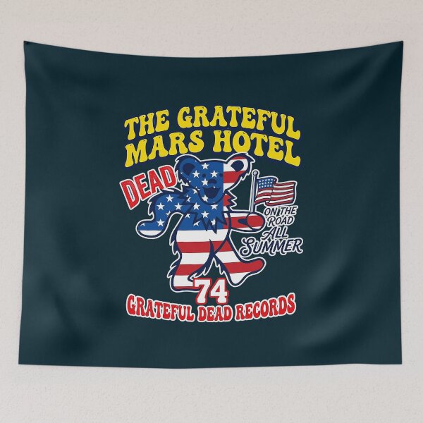 Item preview, Grateful Mars Hotel 1974 Poster designed and sold by Brollectible.
