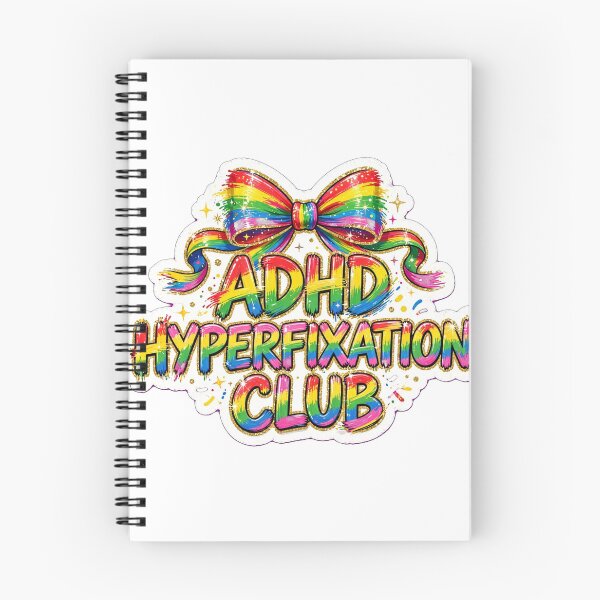 Item preview, ADHD Hyperfixation Club designed and sold by The Hyperfixation Station .
