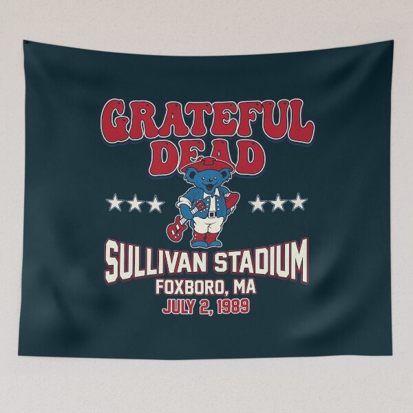 Artikelvorschau, Grateful Dead Sullivan Stadium 1989 entworfen und verkauft von Brollectible.