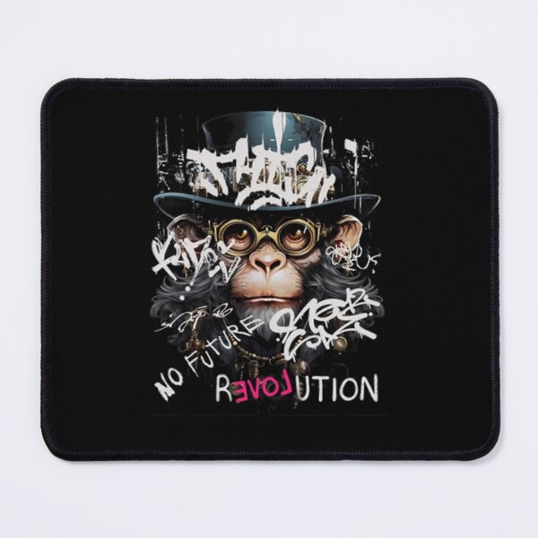 Item preview, Cyberpunk Monkey Graffiti Street Art Revolution designed and sold by IsrealTribble.