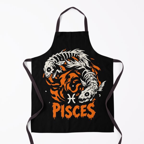 Item preview, Zodiac Sign Pisces Horror Halloween Vibes designed and sold by mazyoy.