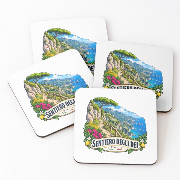 Item preview, Sentiero degli Dei, Italy - Amalfi Coast Hiking Trail designed and sold by Myra365Art.
