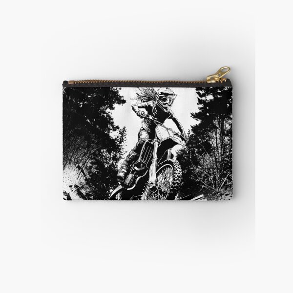 Item preview, Logo featuring a cute girl riding a motocross bike, for speed enthusiasts. designed and sold by UrbanTRIP.