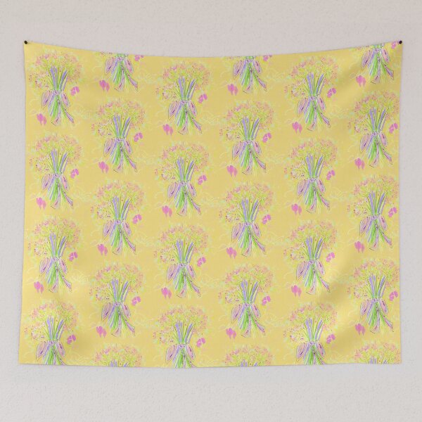 Item preview, Agapanthus in Bloom with ribbon designed and sold by lilysuzy.