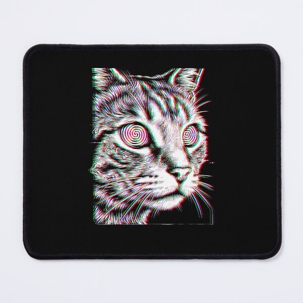 Item preview, Cool Cat - Glitch DJ Cat - EDM Music Cat Lover designed and sold by Hedoraxe.