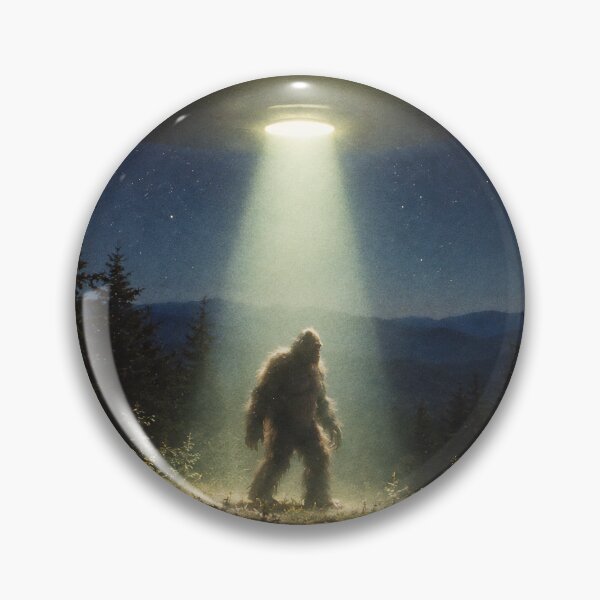 Item preview, UFO - Bigfoot - Vintage photo  designed and sold by abby-thorns.