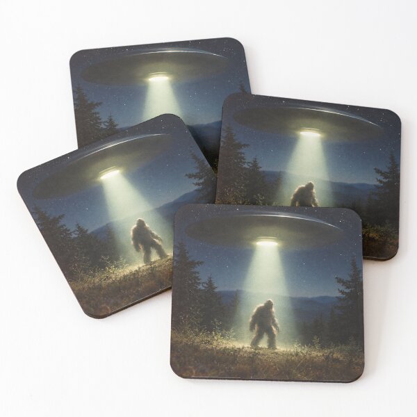 Item preview, UFO - Bigfoot - Vintage photo  designed and sold by abby-thorns.
