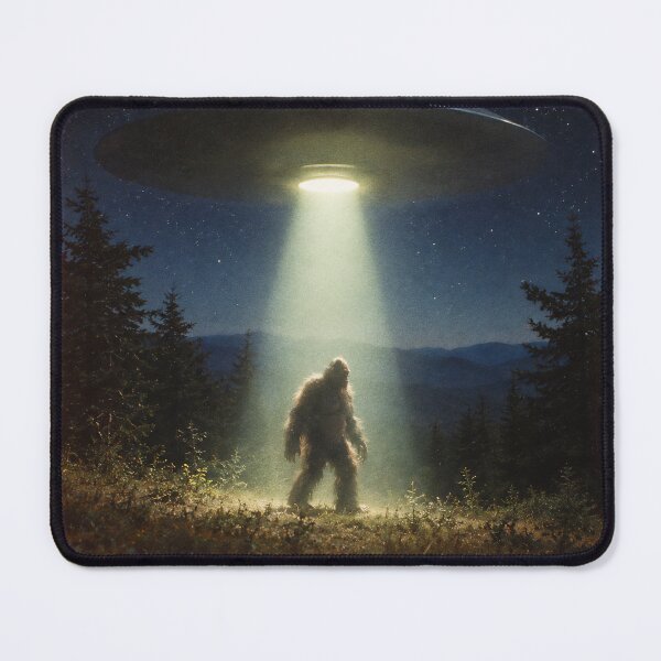 Item preview, UFO - Bigfoot - Vintage photo  designed and sold by abby-thorns.